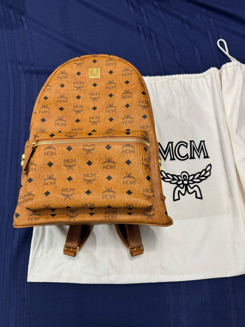 MCM Monogram Backpack
